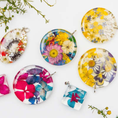 RESIN FLOWER PRESERVATION